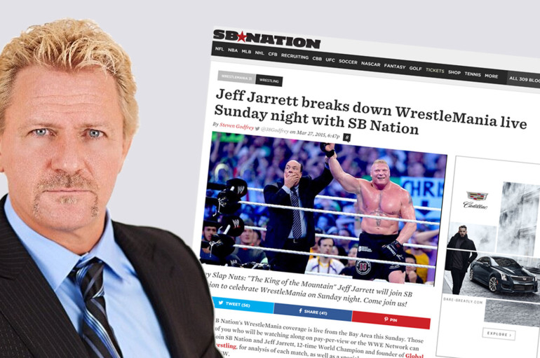 Jeff Jarrett Joins SBNation This Sunday For A GFW Exclusive!