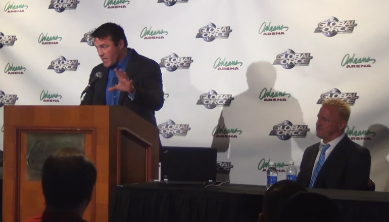 Chael Sonnen: “2 families have controlled wrestling throughout my life”
