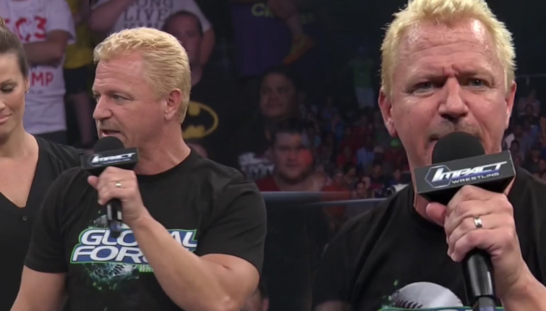 GFW Founder Jeff Jarrett makes a big announcement on Impact Wrestling