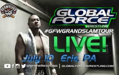 VIDEO: #GFWGRANDSLAMTOUR LIVE! is coming to ERIE, PA Tickets are on Sale Now!