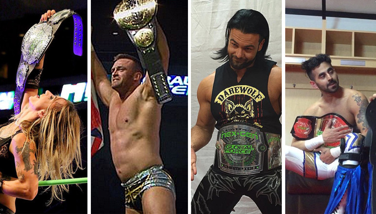 GFW AMPED: Four champions crowned from four different countries