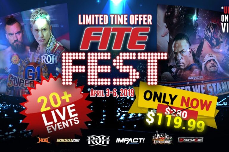 Global Force & FITE TV To Present FITE Fest April 3-6 From New York
